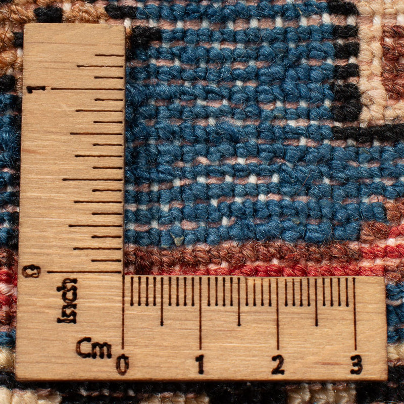 Persisk tæppe - Nomadisk - 198 x 137 cm - mørk beige