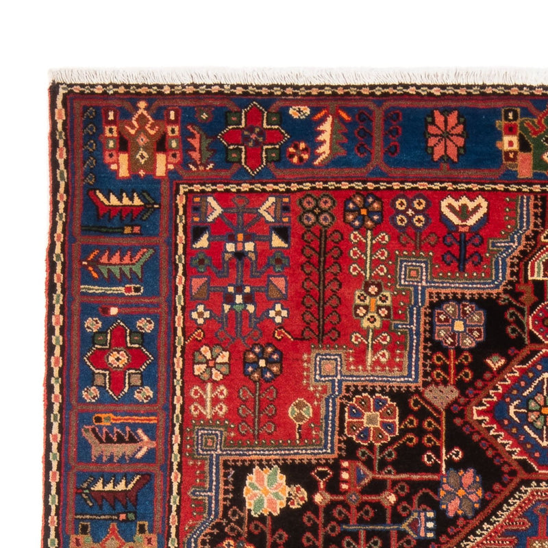 Persisk tæppe - Nomadisk - 202 x 148 cm - bordeaux rød