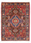 Persisk tæppe - Nomadisk - 206 x 146 cm - bordeaux rød