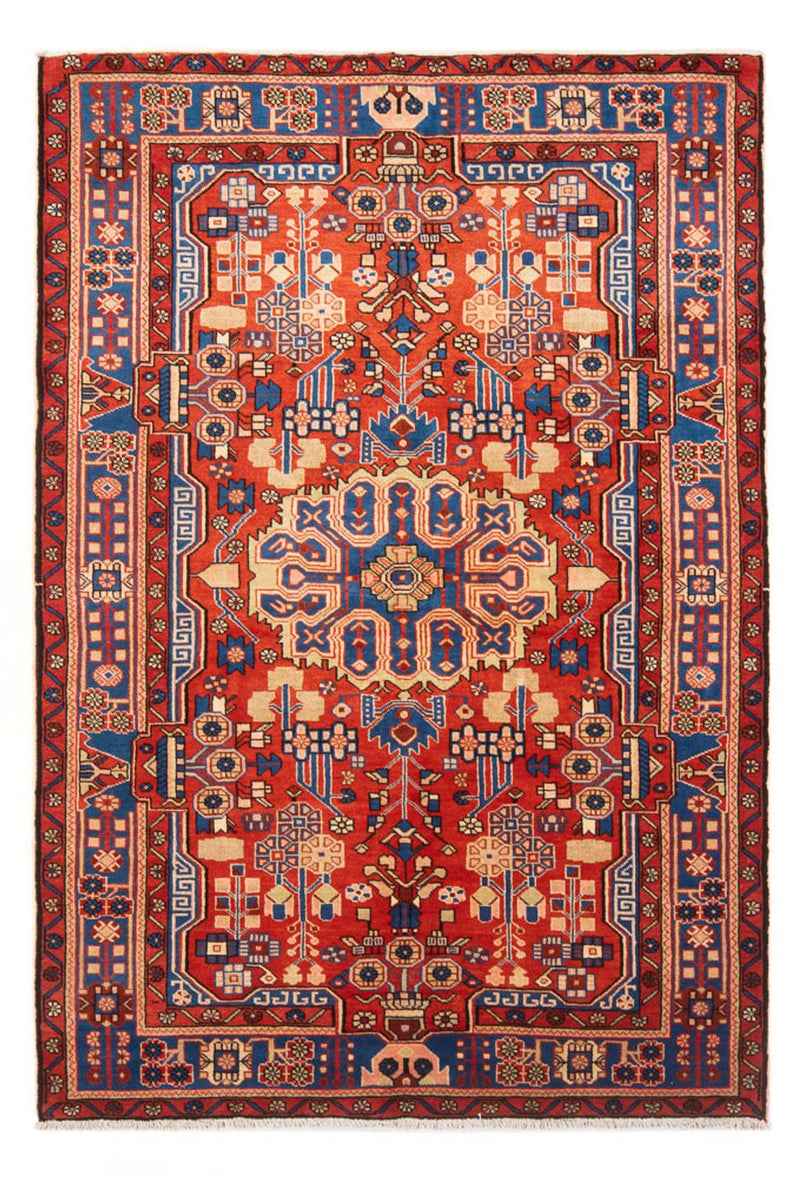 Persisk tæppe - Nomadisk - 201 x 149 cm - rød