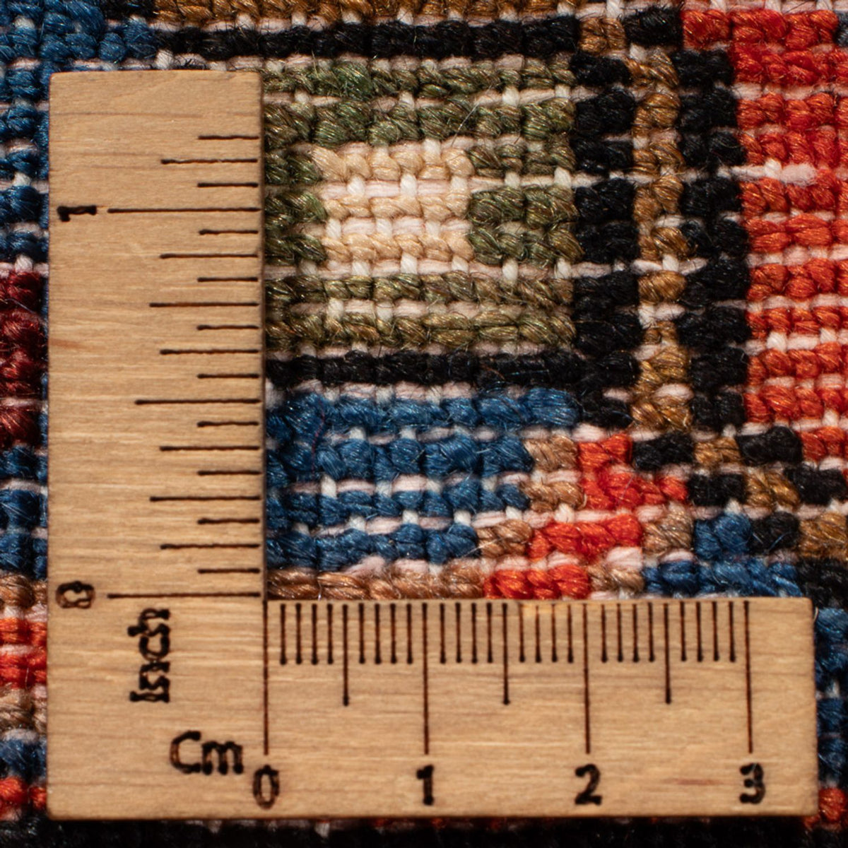 Persisk tæppe - Nomadisk - 207 x 147 cm - lys beige