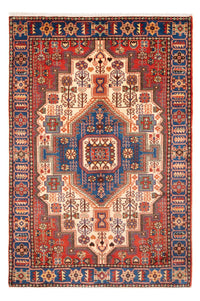 Persisk tæppe - Nomadisk - 200 x 146 cm - lys beige