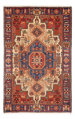 Persisk tæppe - Nomadisk - 198 x 147 cm - lys beige
