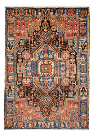 Persisk tæppe - Nomadisk - 188 x 156 cm - mørkeblå