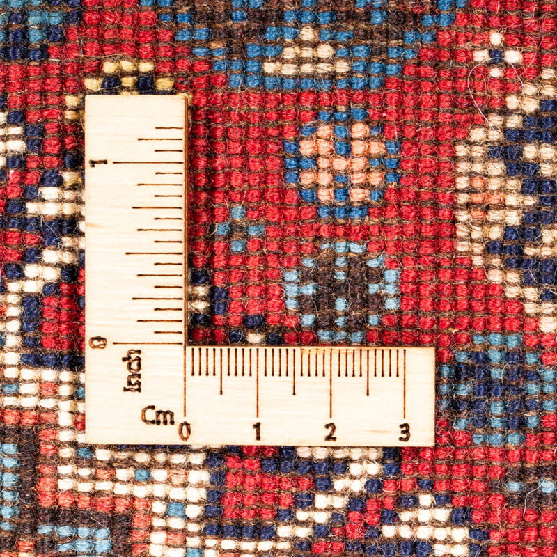 Løber Persisk tæppe - Nomadisk - 218 x 76 cm - mørkerød