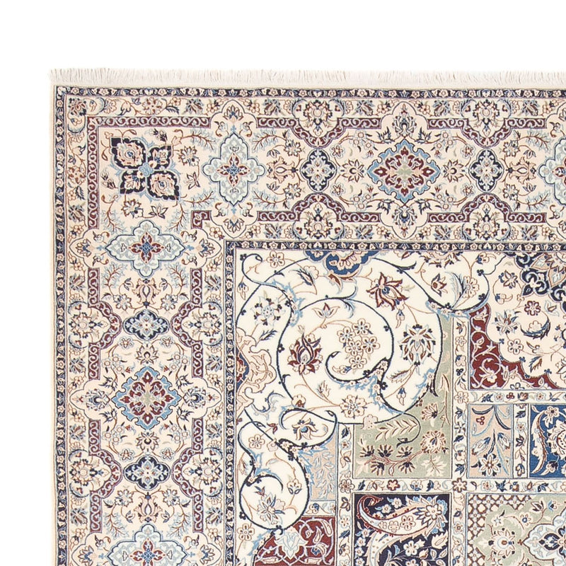 Persisk tæppe - Nain - 313 x 220 cm - creme
