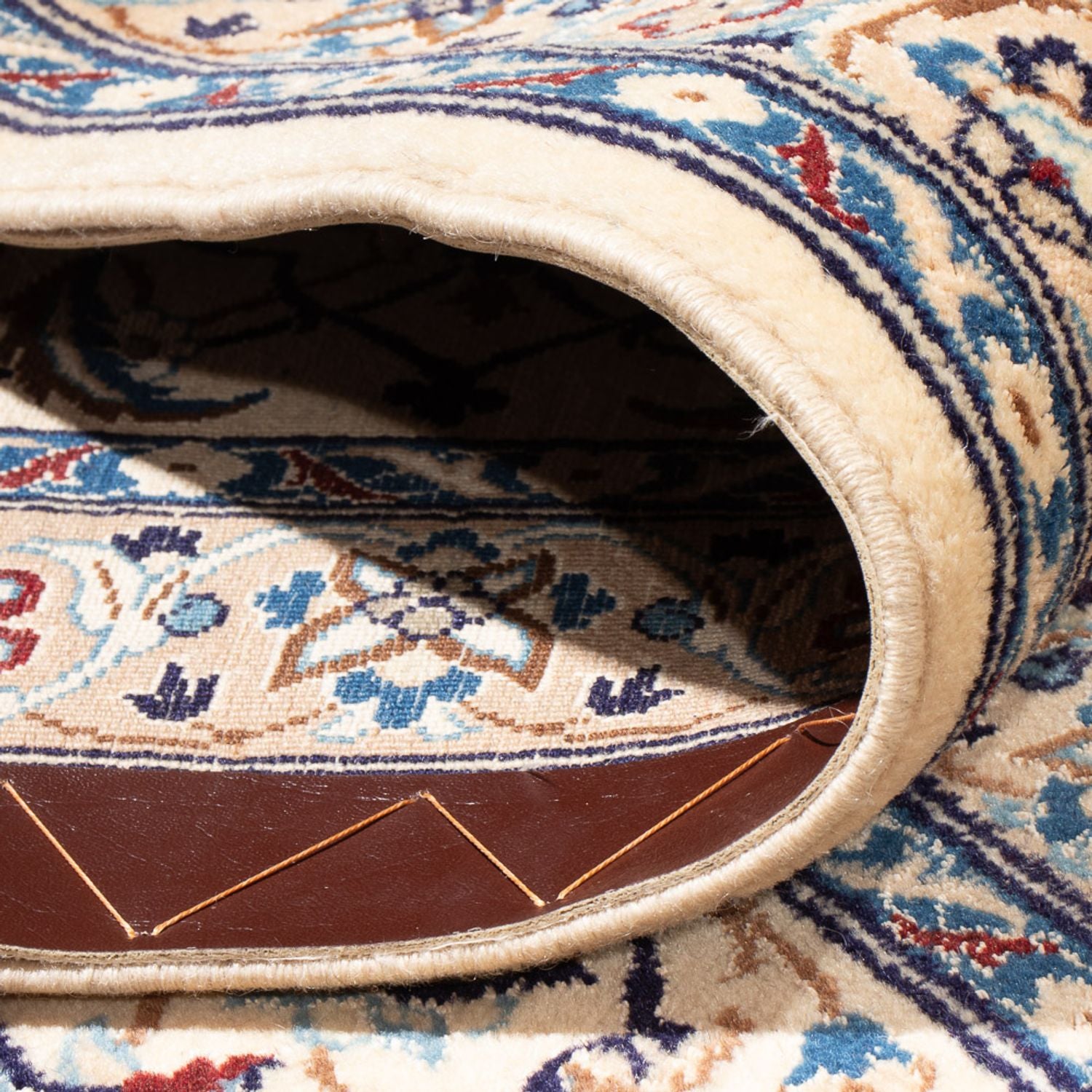 Persisk tæppe - Nain - 460 x 305 cm - lys beige