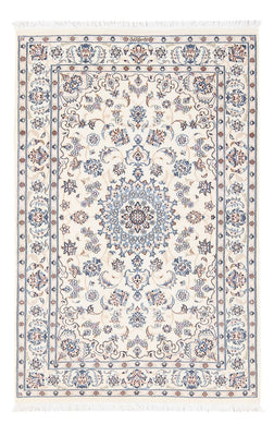 Persisk tæppe - Nain - Premium - 128 x 82 cm - creme