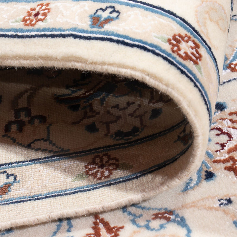Persisk tæppe - Nain - Premium - 128 x 82 cm - creme
