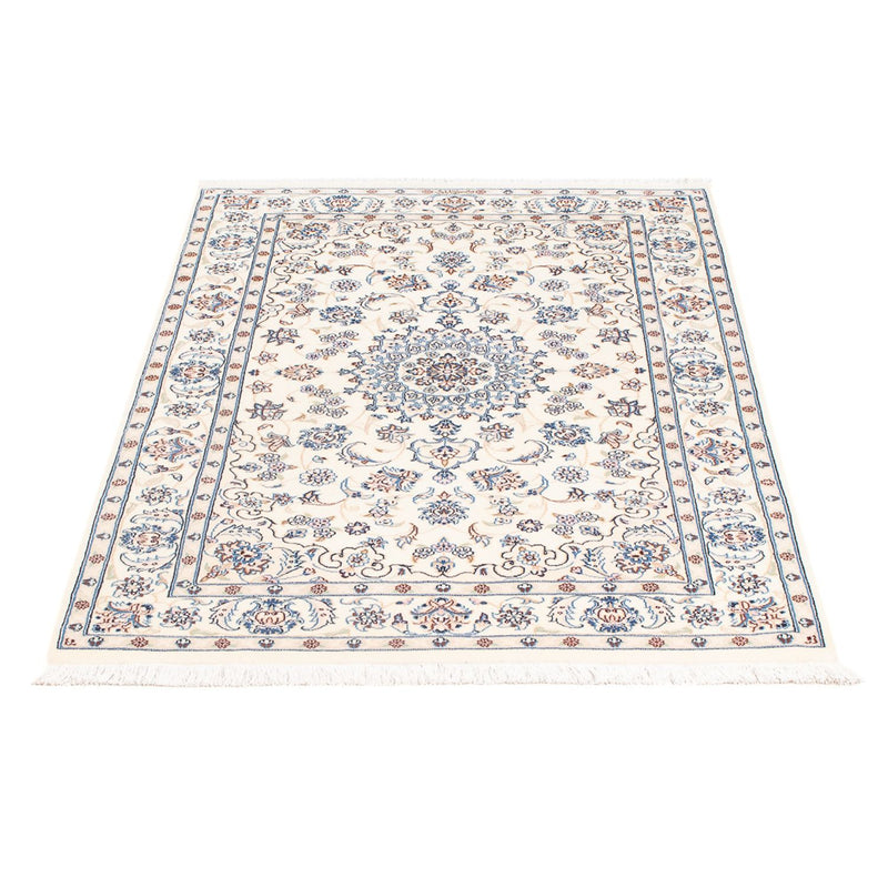 Persisk tæppe - Nain - Premium - 128 x 82 cm - creme