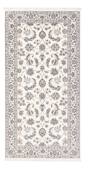 Persisk tæppe - Nain - Premium - 163 x 84 cm - creme