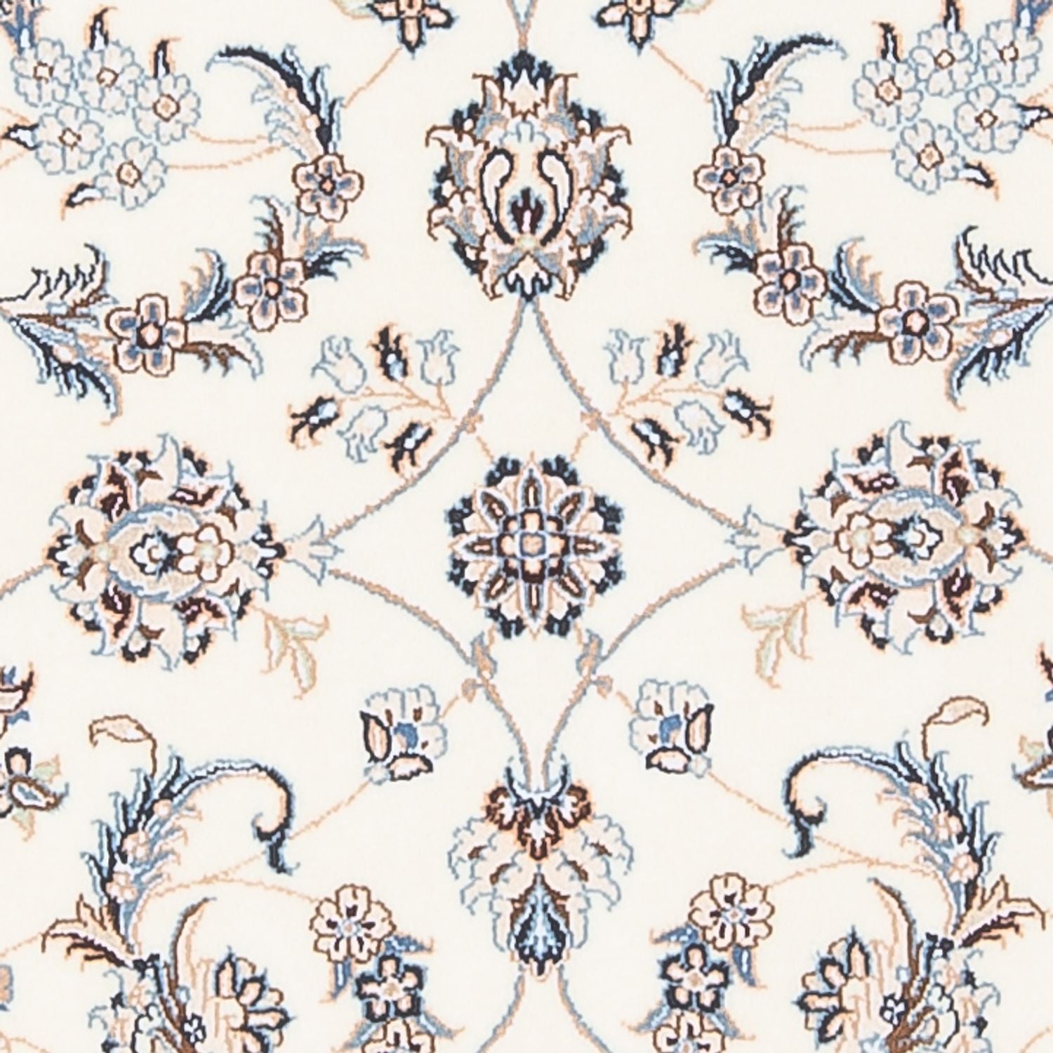 Persisk tæppe - Nain - Premium - 163 x 84 cm - creme