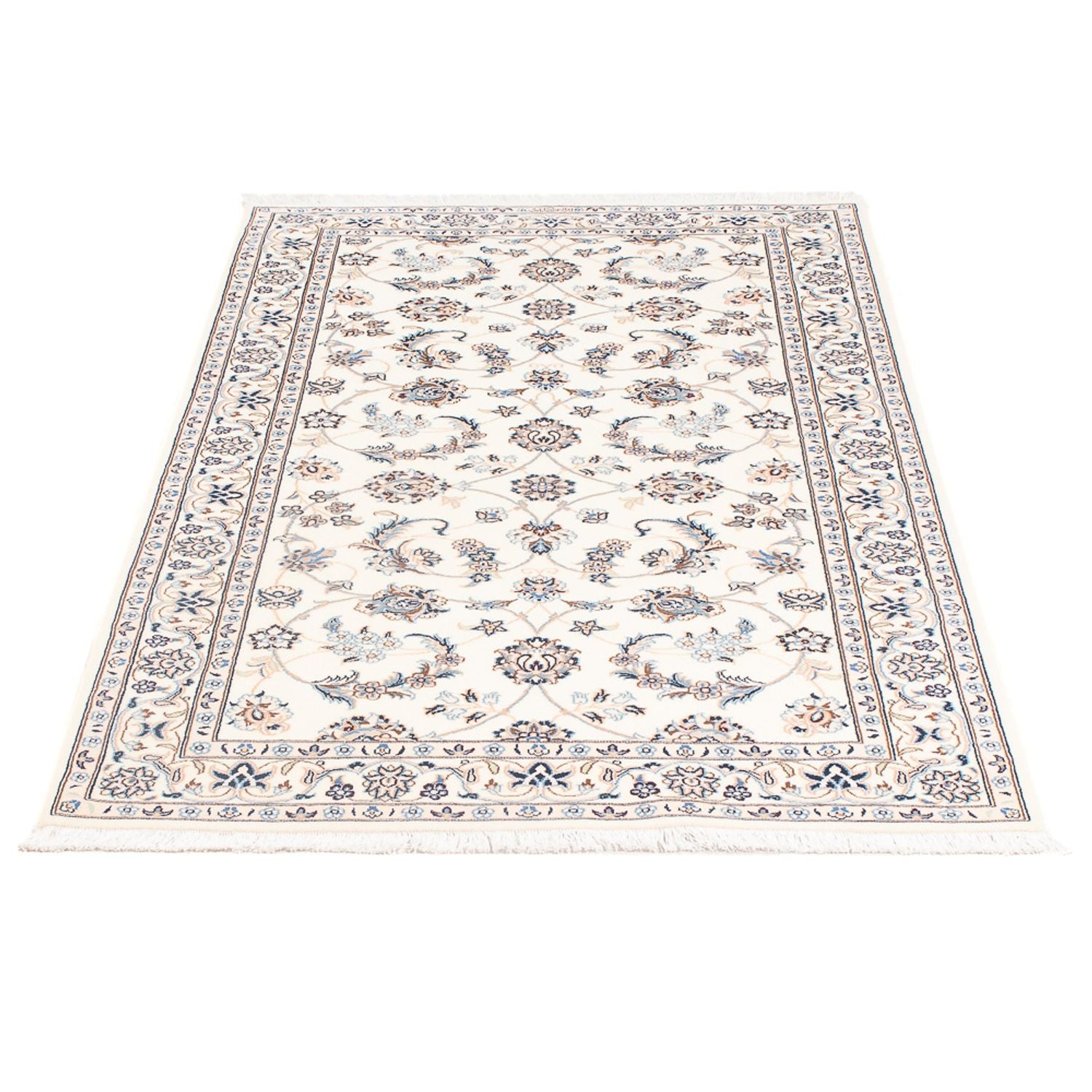 Persisk tæppe - Nain - Premium - 163 x 84 cm - creme
