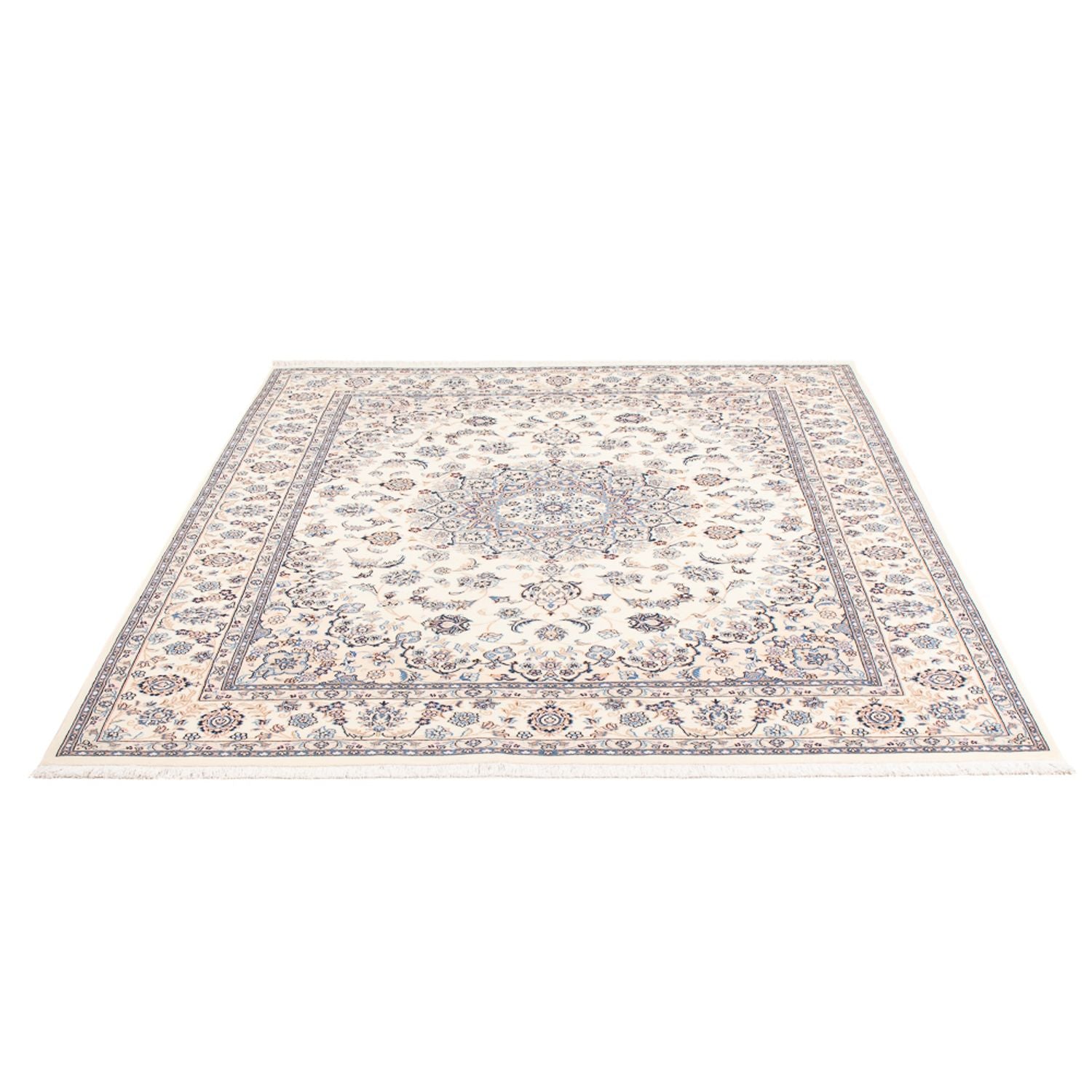 Persisk tæppe - Nain - Premium - 207 x 150 cm - creme
