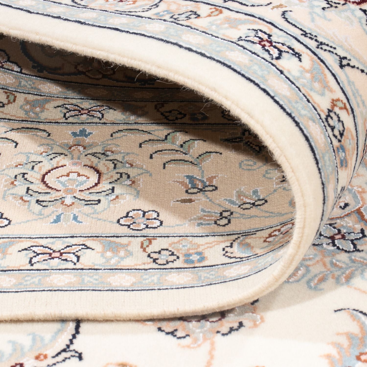 Persisk tæppe - Nain - Premium - 208 x 150 cm - creme