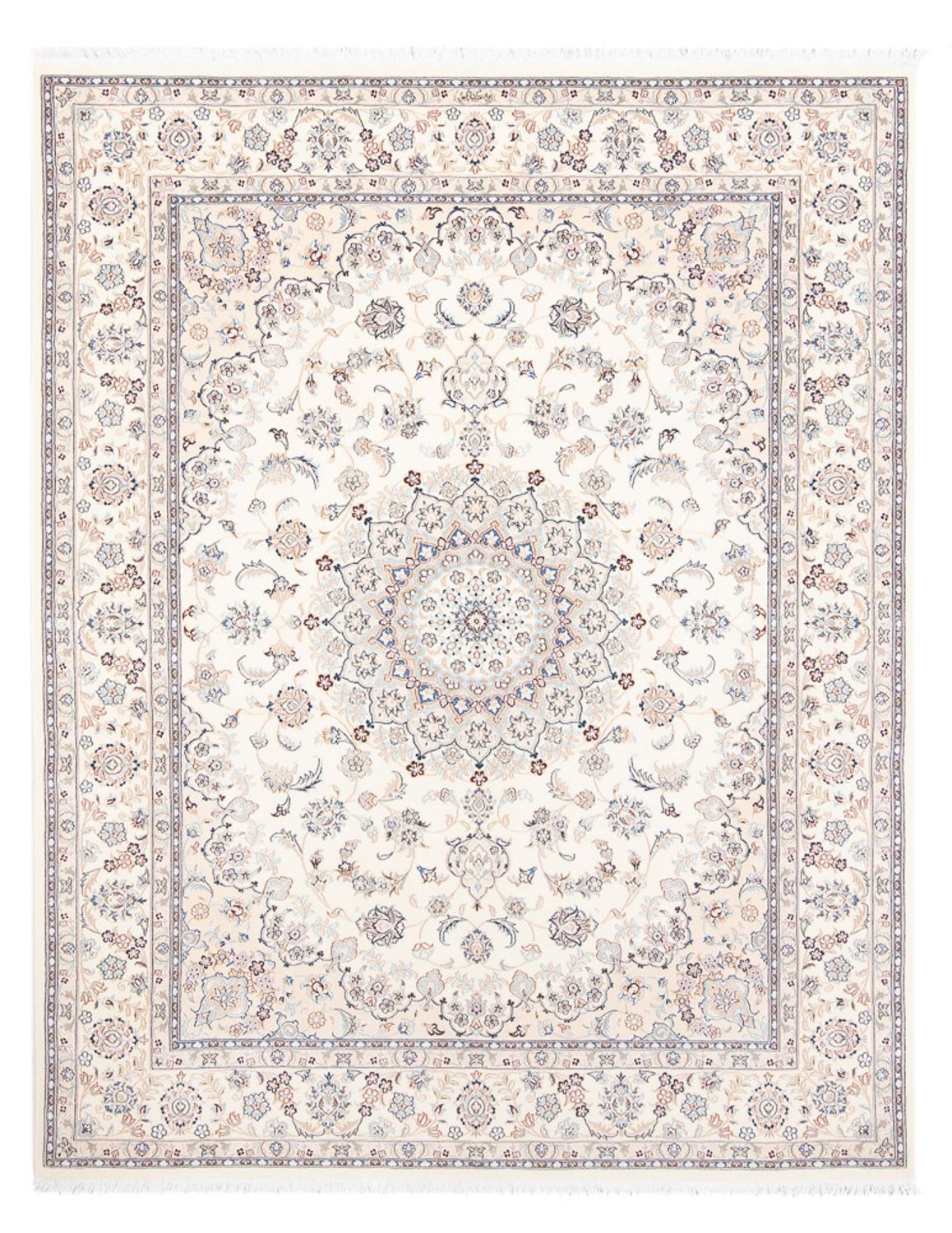 Persisk tæppe - Nain - Premium - 200 x 150 cm - creme