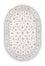 Persisk tæppe - Nain - Premium - 240 x 165 cm - creme
