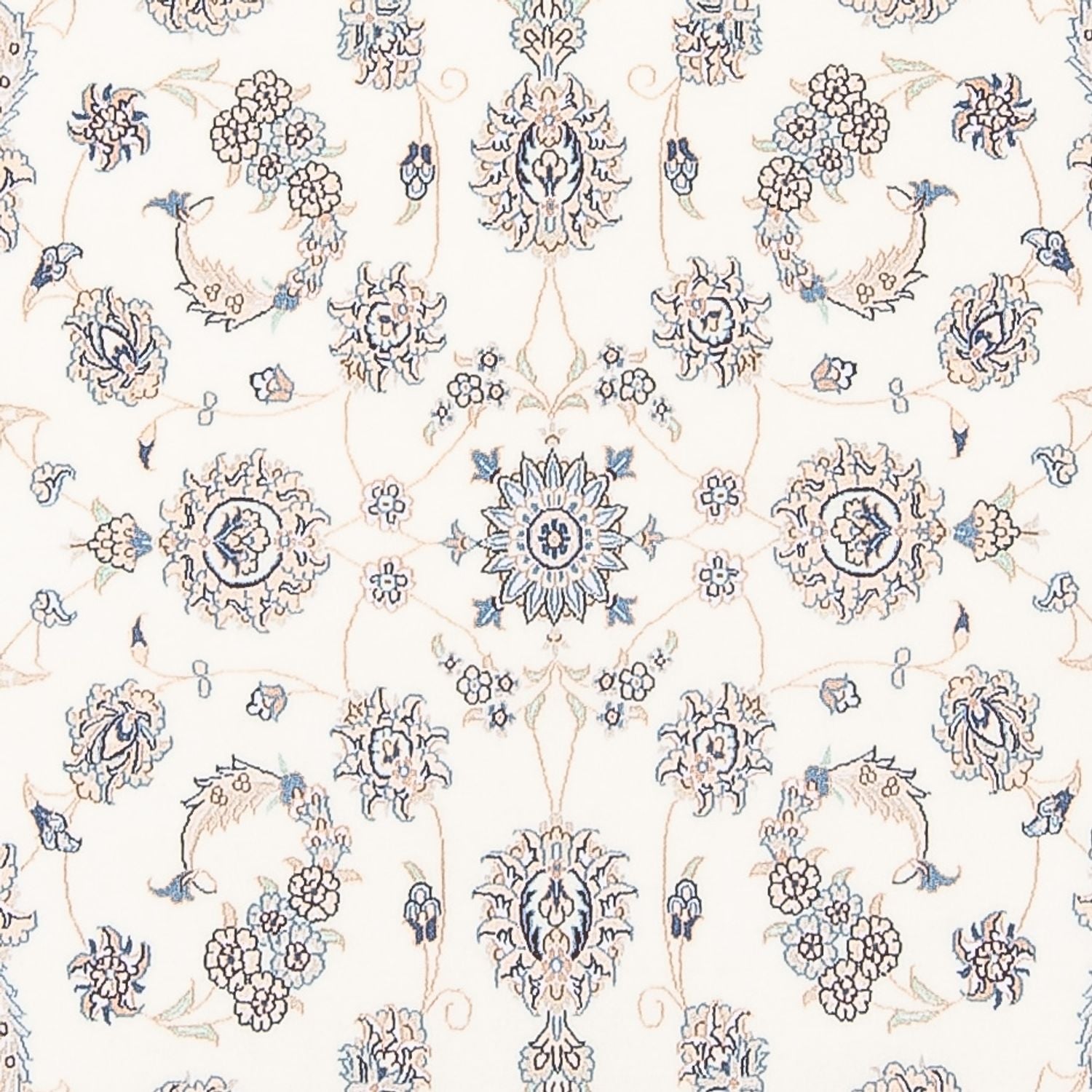 Persisk tæppe - Nain - Premium - 240 x 165 cm - creme