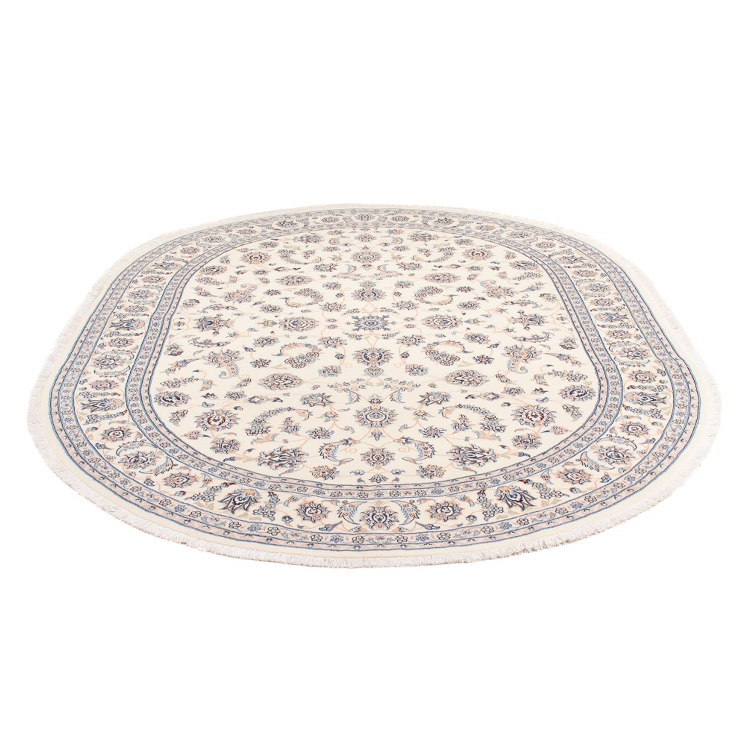 Persisk tæppe - Nain - Premium - 240 x 165 cm - creme