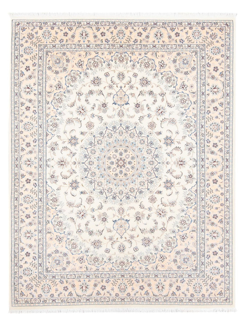 Persisk tæppe - Nain - Premium - 206 x 155 cm - creme