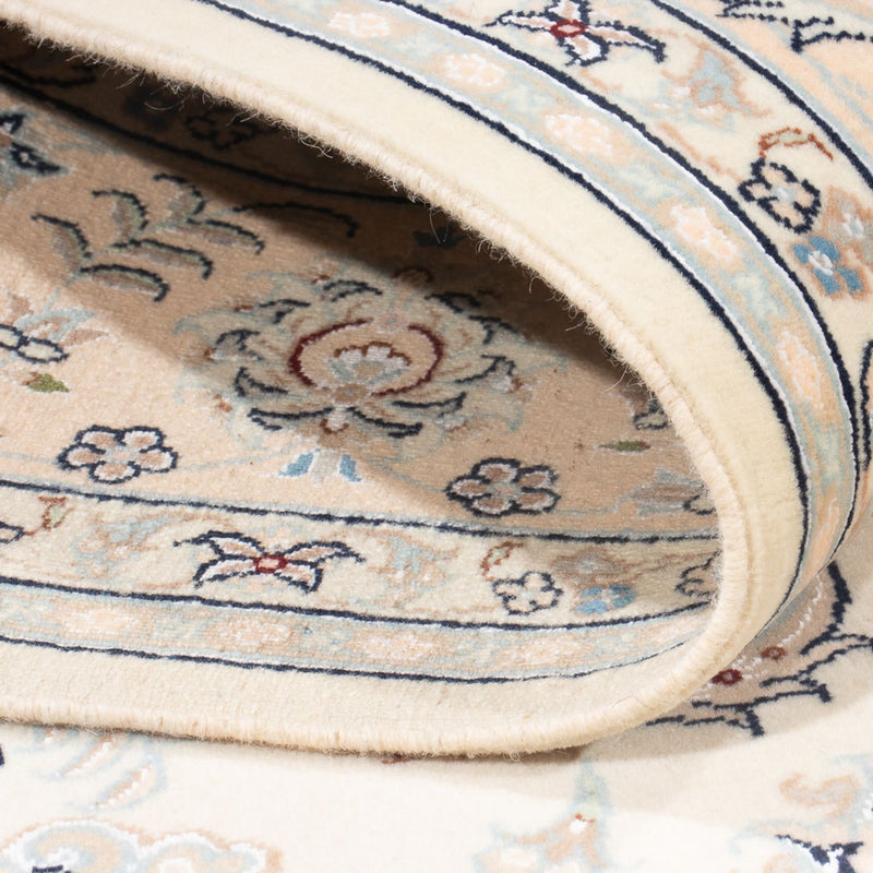 Persisk tæppe - Nain - Premium - 206 x 155 cm - creme