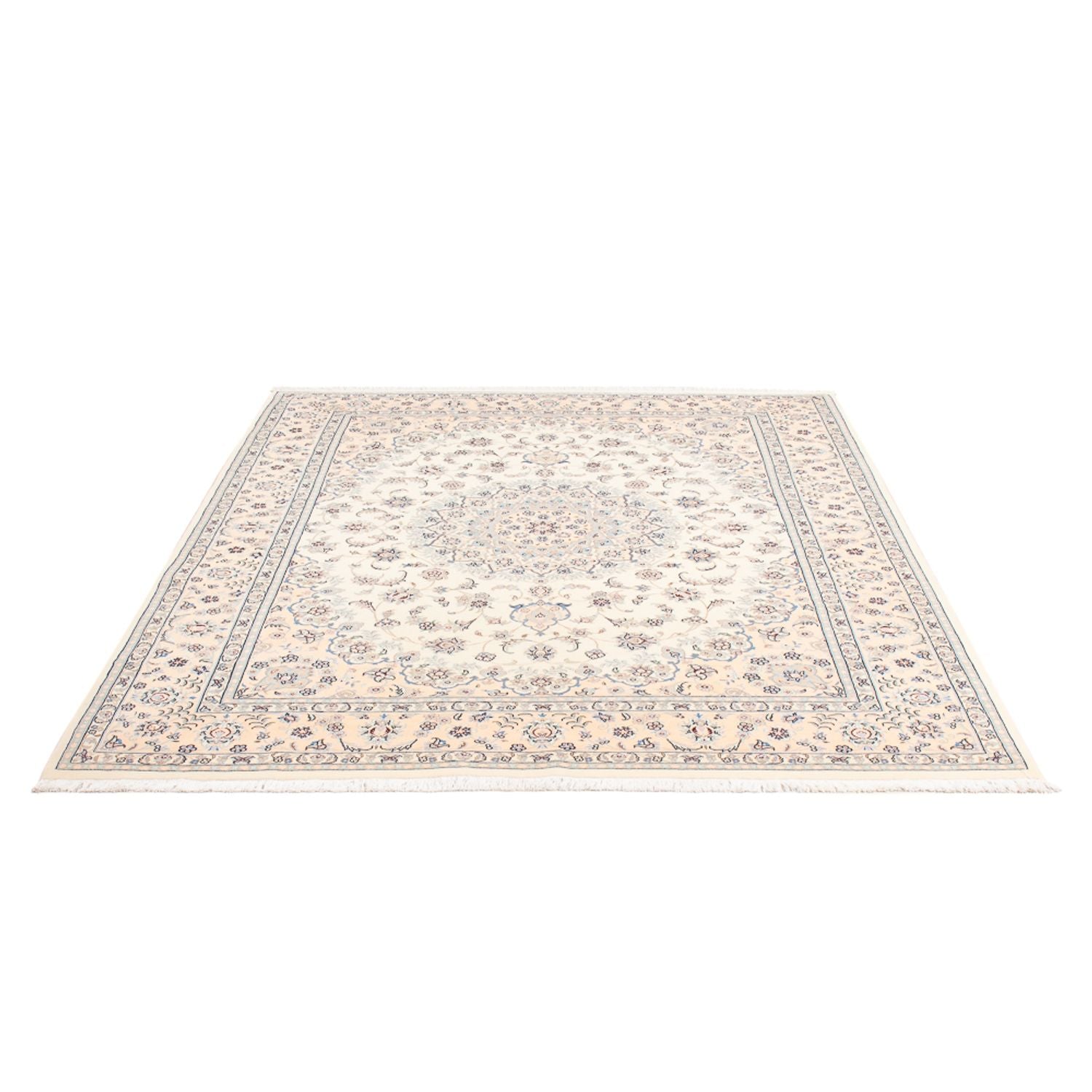 Persisk tæppe - Nain - Premium - 206 x 155 cm - creme