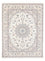 Persisk tæppe - Nain - Premium - 206 x 150 cm - creme