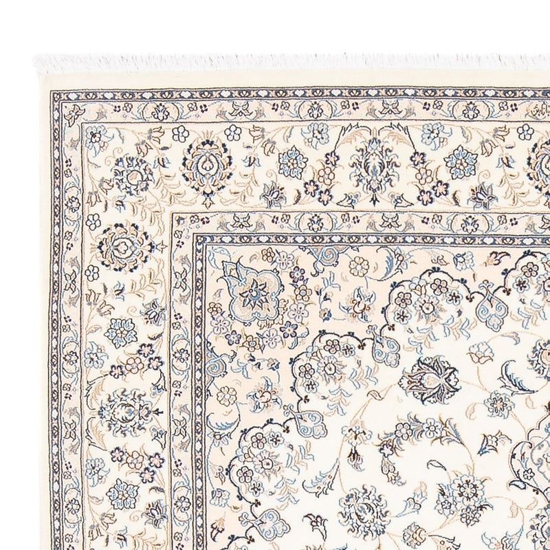 Persisk tæppe - Nain - Premium - 206 x 150 cm - creme