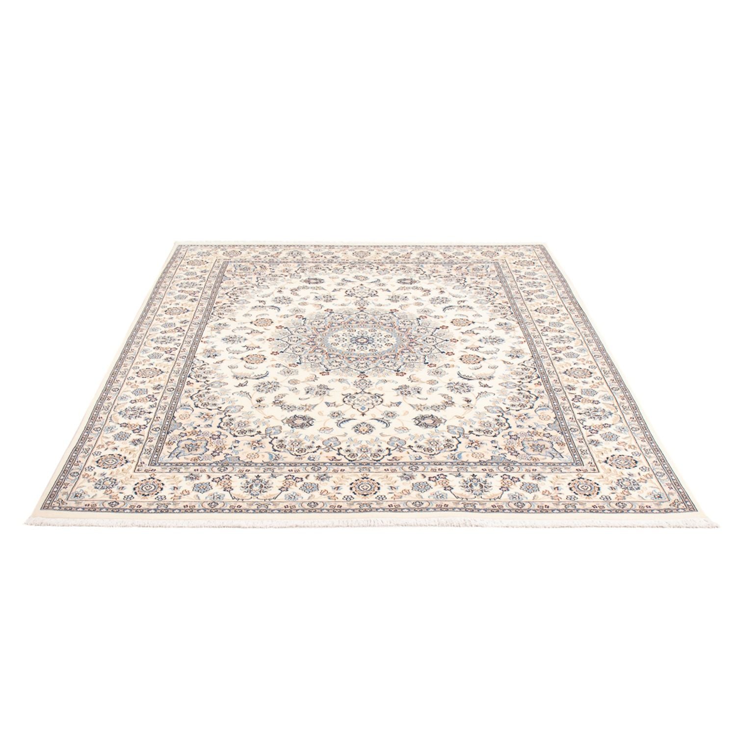 Persisk tæppe - Nain - Premium - 206 x 150 cm - creme