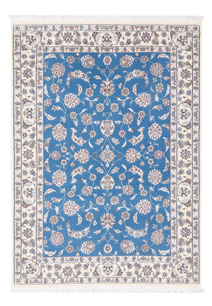 Persisk tæppe - Nain - Premium - 156 x 111 cm - blå