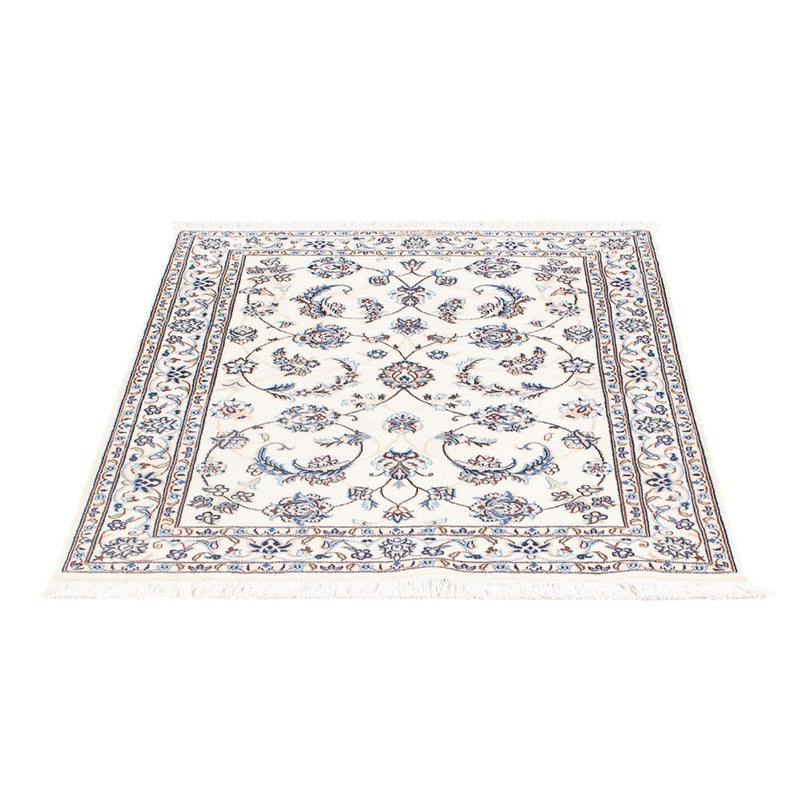 Persisk tæppe - Nain - Premium - 101 x 71 cm - creme