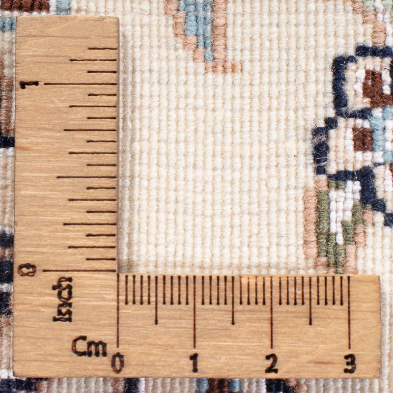Persisk tæppe - Nain - Premium - 133 x 81 cm - creme