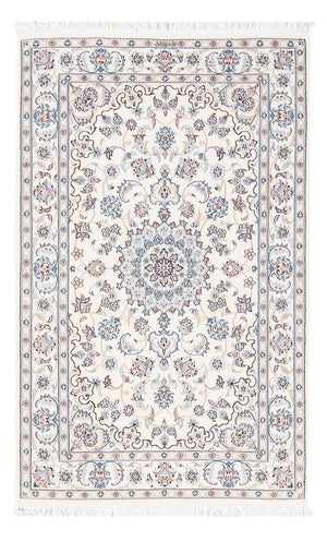 Persisk tæppe - Nain - Premium - 132 x 80 cm - creme