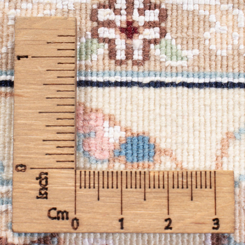 Persisk tæppe - Nain - Premium - 132 x 80 cm - creme