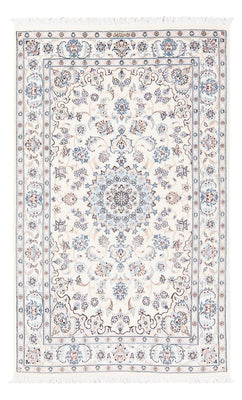Persisk tæppe - Nain - Premium - 132 x 81 cm - creme