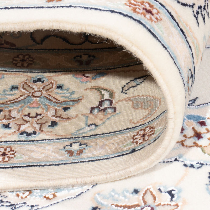 Persisk tæppe - Nain - Premium - 132 x 81 cm - creme