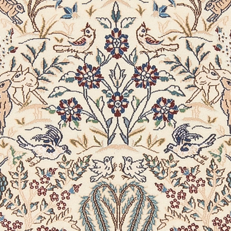 Persisk tæppe - Nain - Premium - 140 x 100 cm - creme