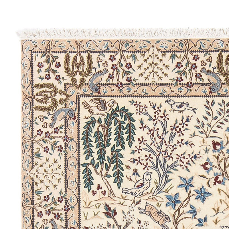 Persisk tæppe - Nain - Premium - 140 x 100 cm - creme