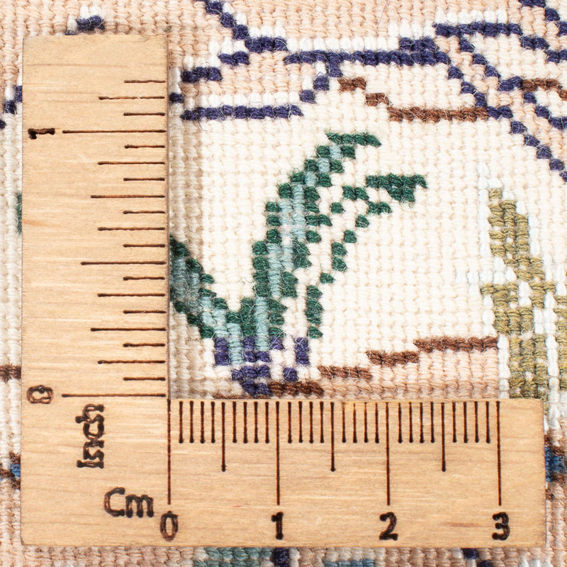 Persisk tæppe - Nain - Premium - 140 x 100 cm - creme