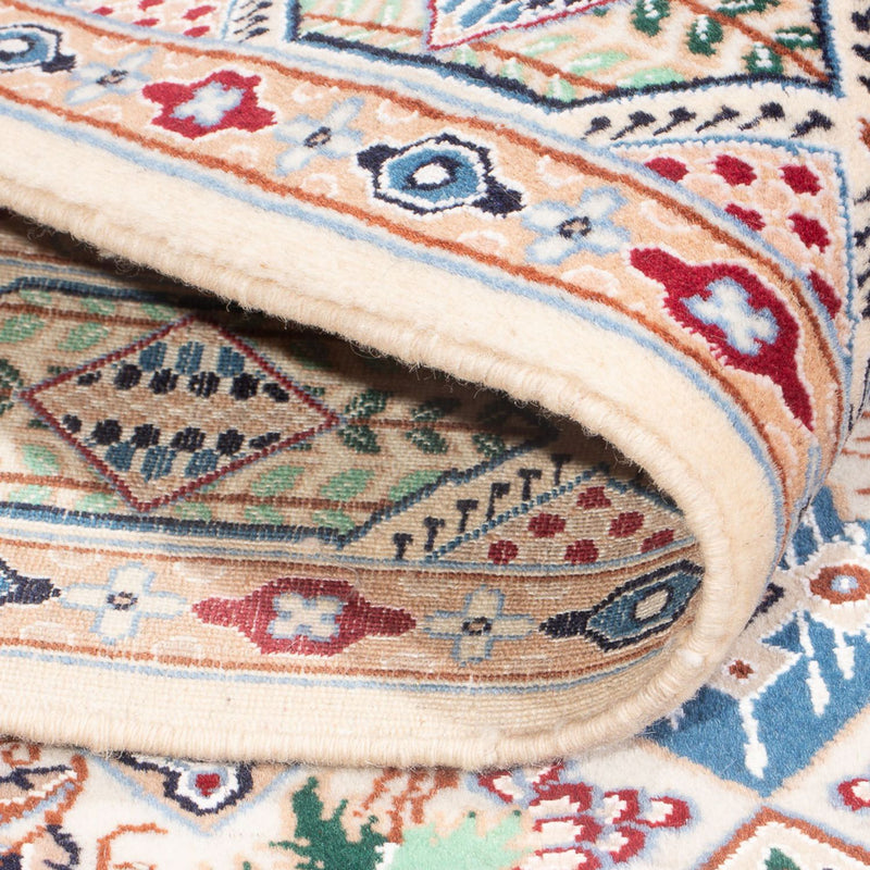Persisk tæppe - Nain - Premium - 130 x 87 cm - creme