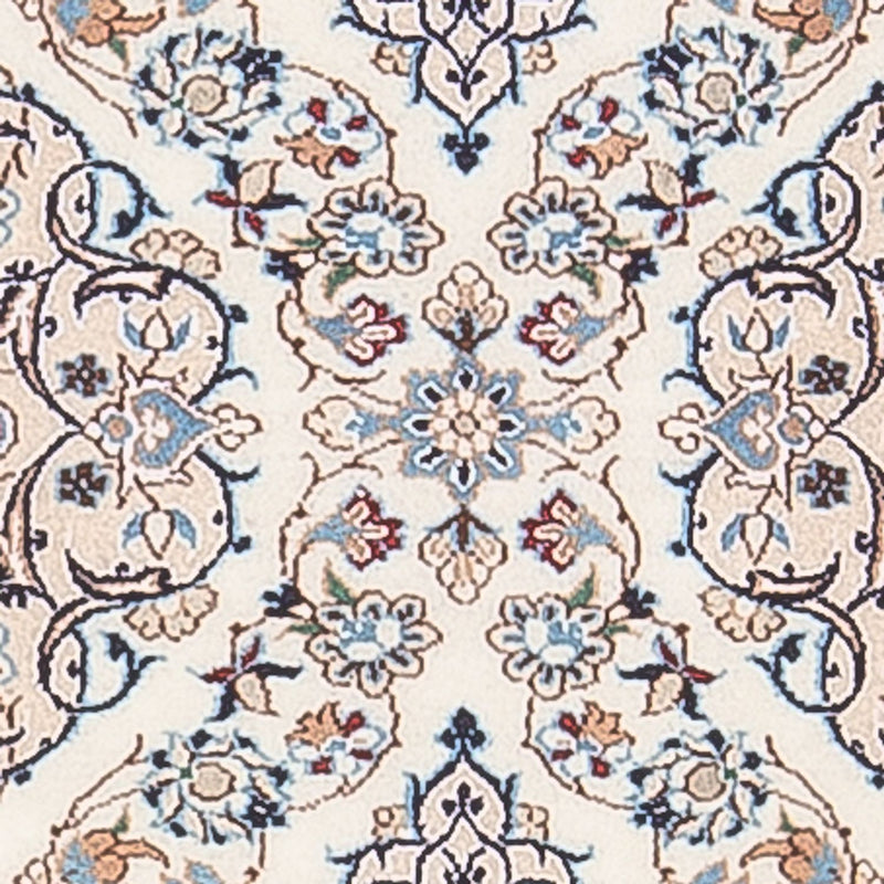 Løber Persisk tæppe - Nain - Premium - 140 x 48 cm - creme