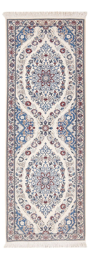 Persisk tæppe - Nain - Premium - 143 x 67 cm - flerfarvet