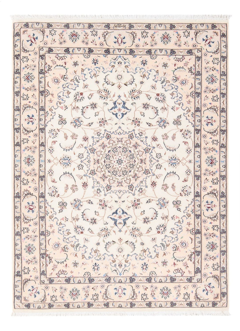 Persisk tæppe - Nain - Premium - 146 x 100 cm - creme