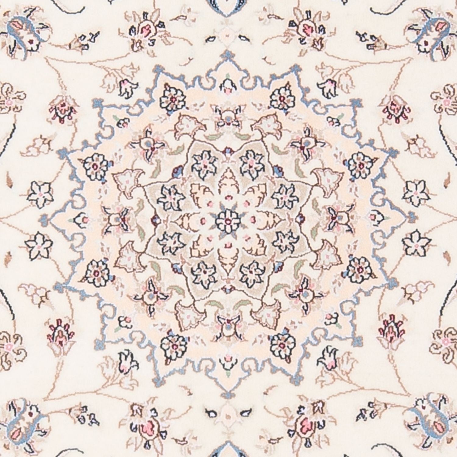 Persisk tæppe - Nain - Premium - 146 x 100 cm - creme