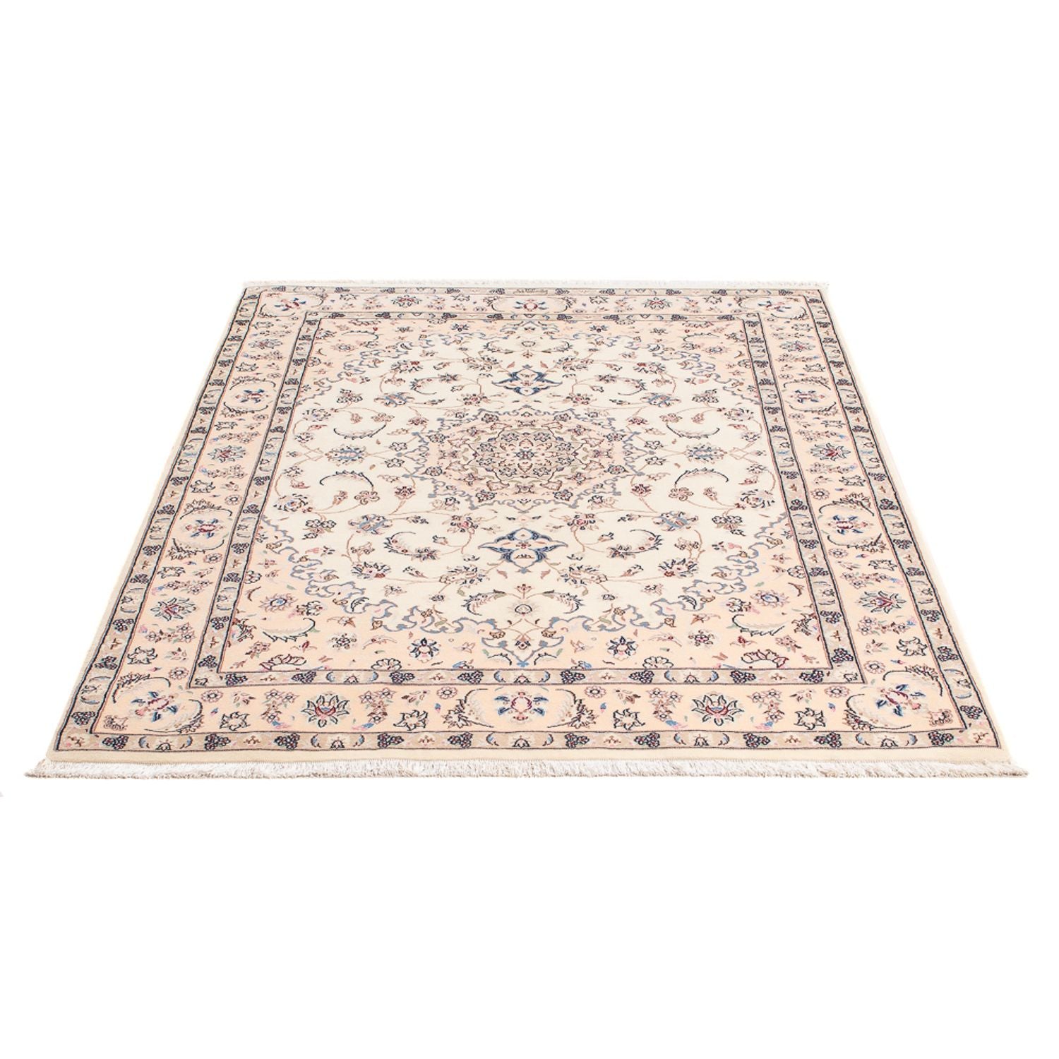Persisk tæppe - Nain - Premium - 146 x 100 cm - creme