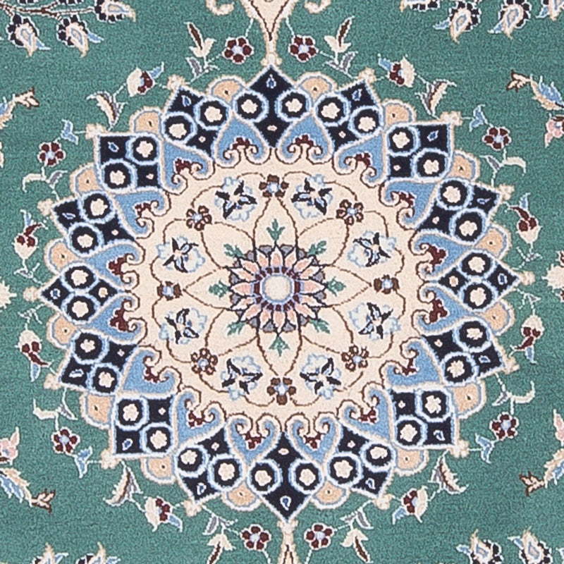 Persisk tæppe - Nain - Premium - 153 x 100 cm - grøn
