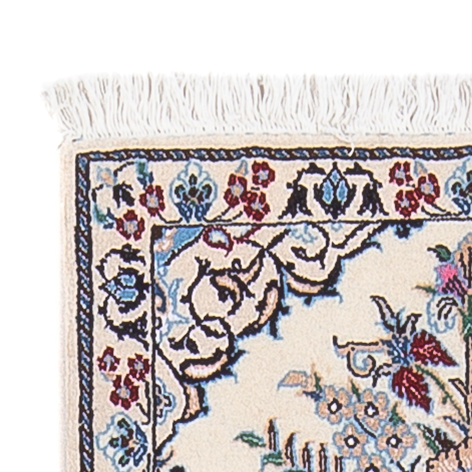 Løber Persisk tæppe - Nain - Premium - 194 x 48 cm - creme