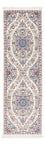 Løber Persisk tæppe - Nain - Premium - 153 x 46 cm - creme