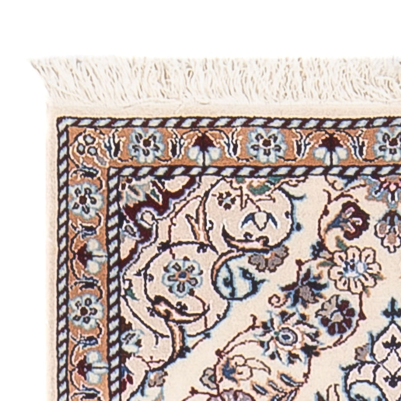 Løber Persisk tæppe - Nain - Premium - 150 x 50 cm - creme
