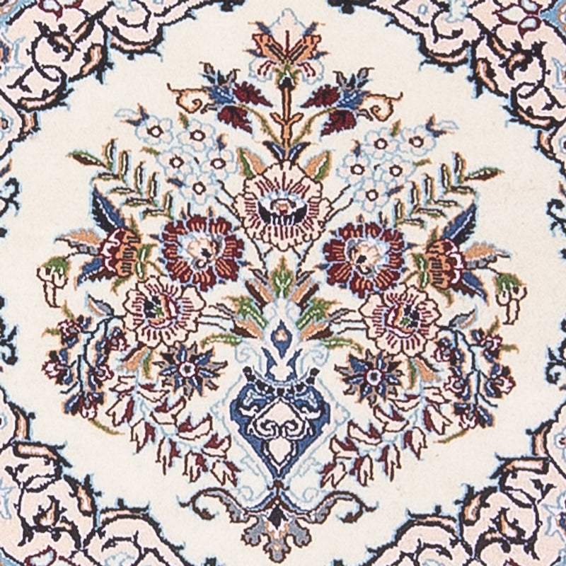 Løber Persisk tæppe - Nain - Premium - 196 x 52 cm - creme